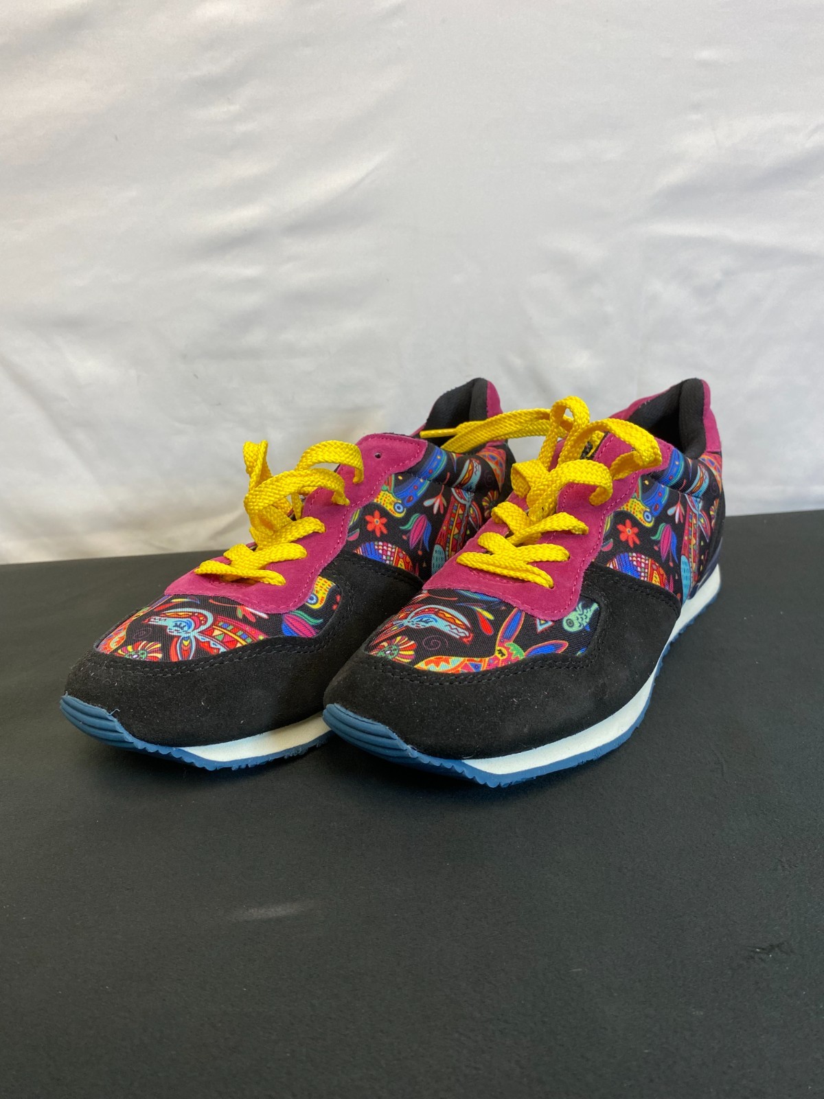 Inkkas Unisex Adults Zocalo Jogger Multicolor Lace Up Athletic Sneakers Sz M7 W9
