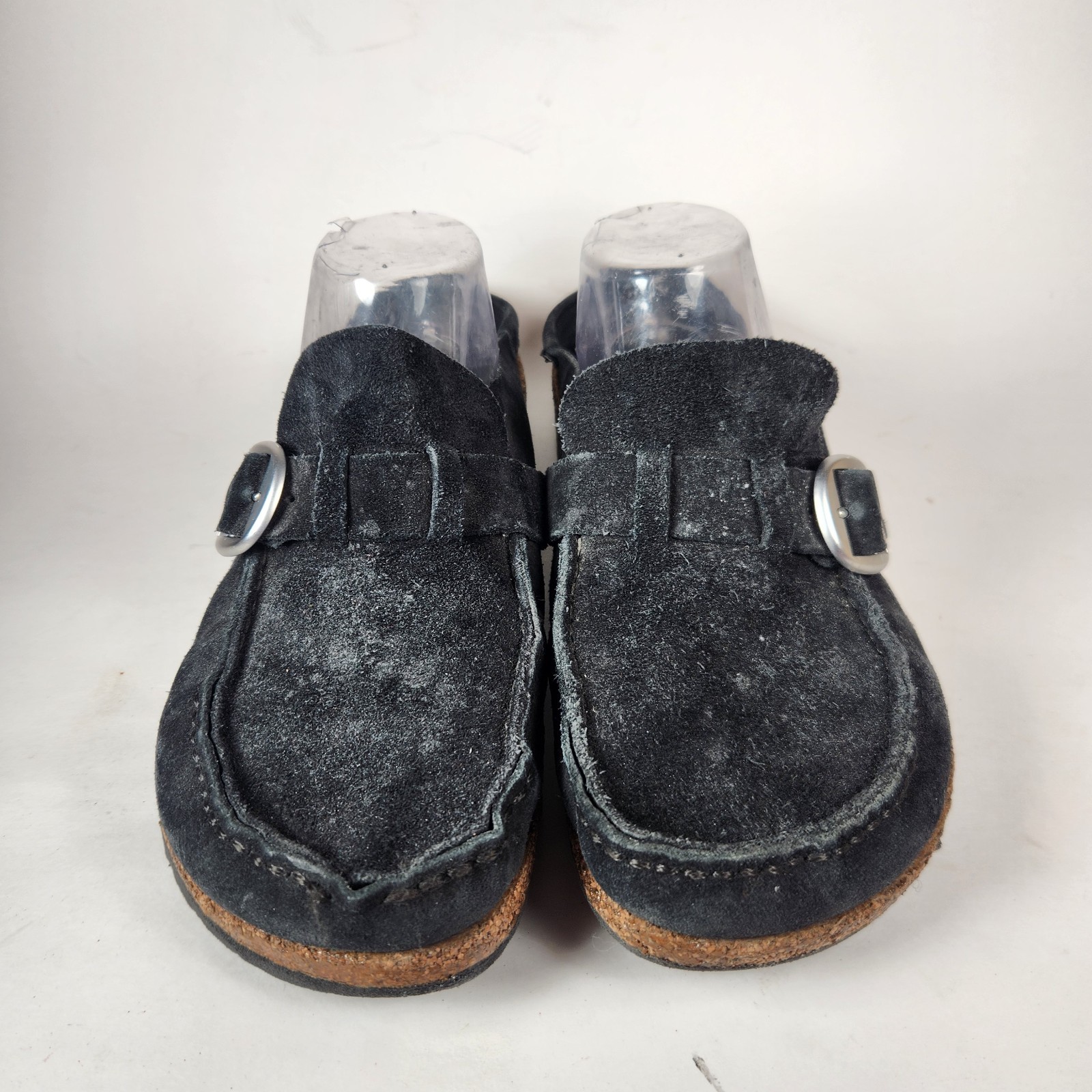 BIRKENSTOCK Women’s Buckley Clog 10 EU 41 Black Suede Boho Comfort Shoe