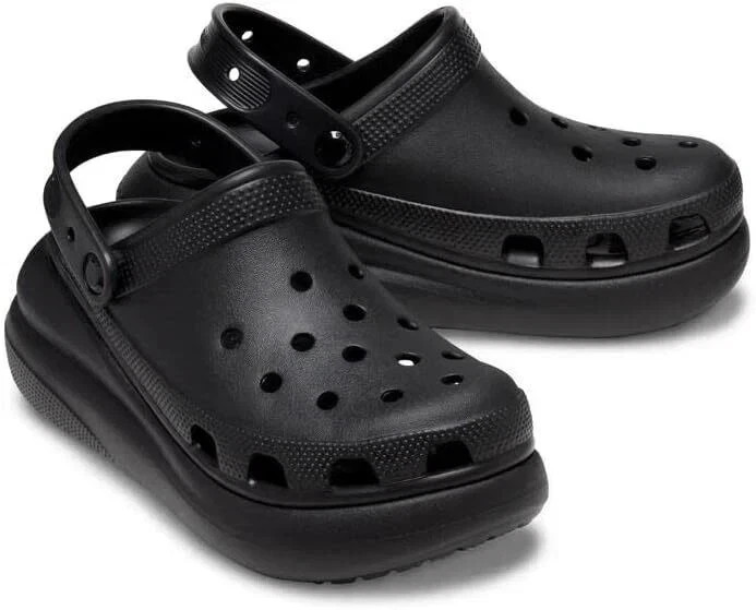Crocs Crush Platform Clogs Lightweight Water-Friendly Elevated Casual
