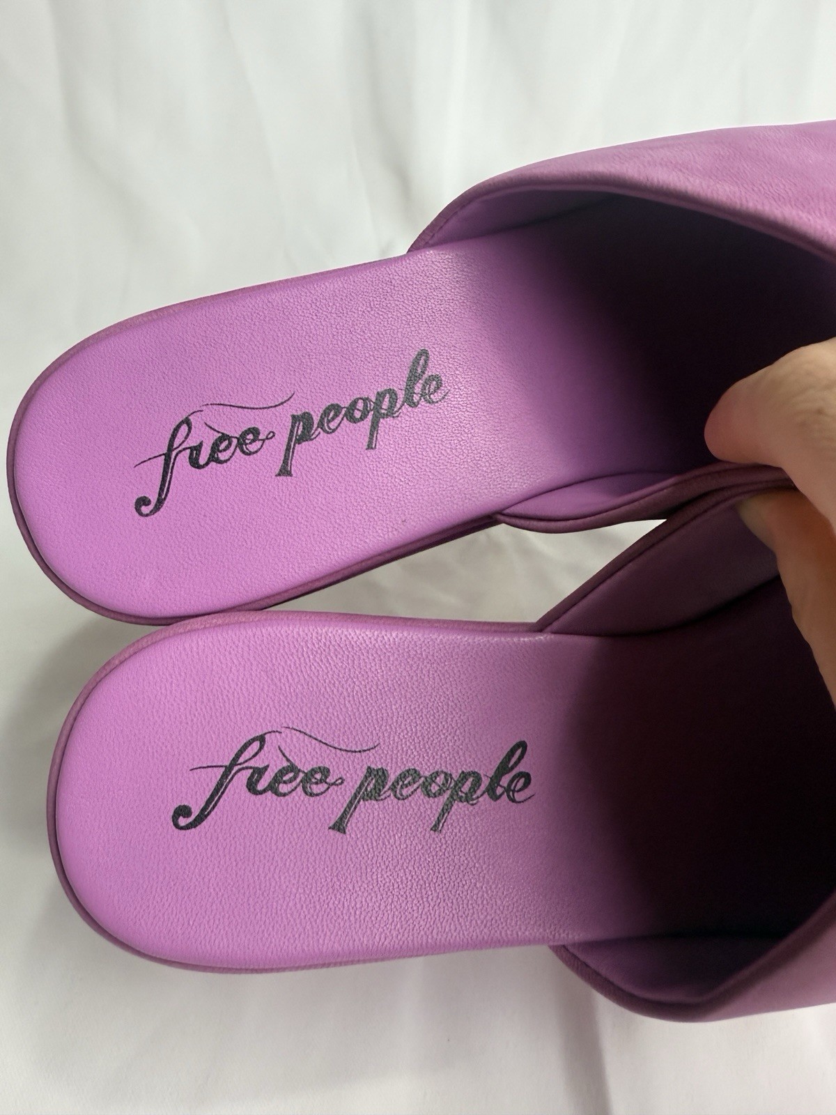 Free People Women’s Harbor Flatform Sandals Fuschia Flirt Size US 9 EU 40