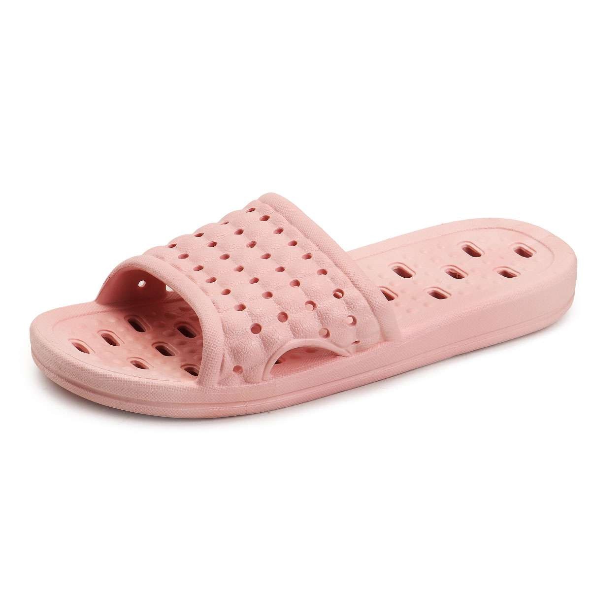 Mens Women Shower Shoes Quick Dry Non-Slip Bathroom Slippers Dorm Home Slides US