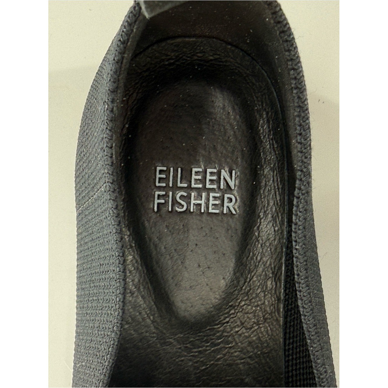 Eileen Fisher Stretch Knit Loafers Black 7.5