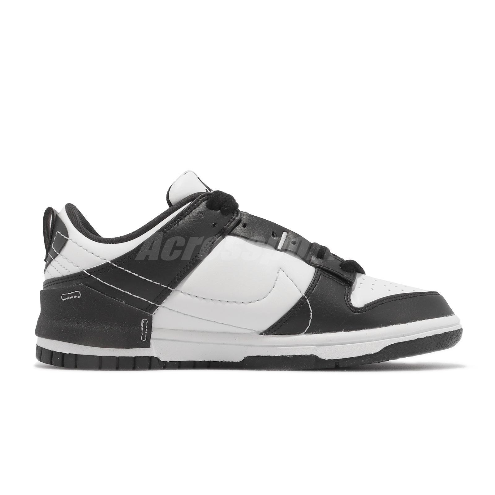 Nike Wmns Dunk Low Disrupt 2 Panda Black White Casual Lifestyle Shoes DV4024-002
