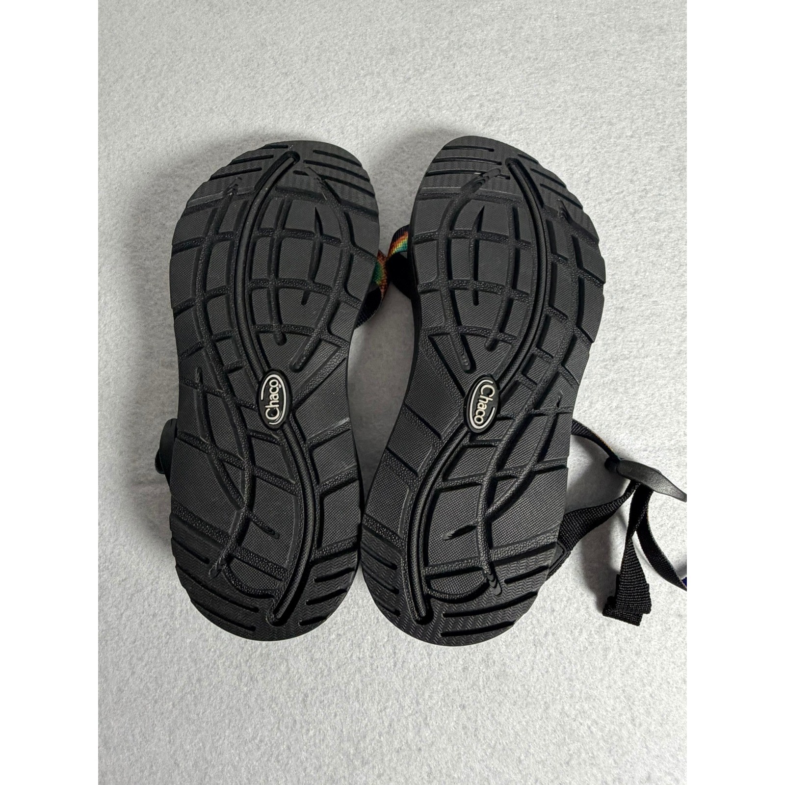 Chaco Z Cloud 2 Sandals Womens 8 National Park Foundation Rainbow Leopard Print