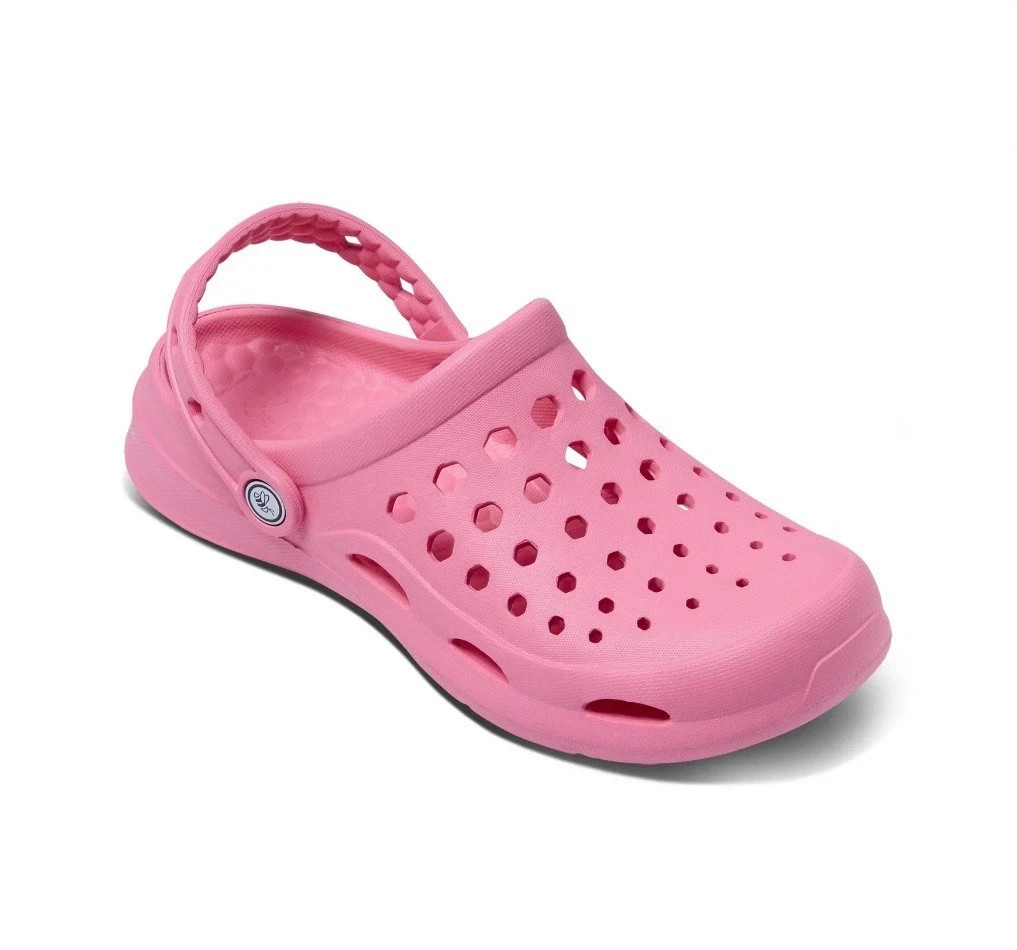 JOYBEES Unisex Size 10 Women/ 8 Men Active Clog Comfort Sandals • Pink NEW