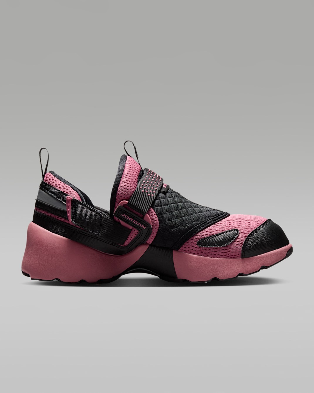 NIKE Women’s Jordan Trunner LX HQ2164-005 Black Reflective Silver Desert Berry