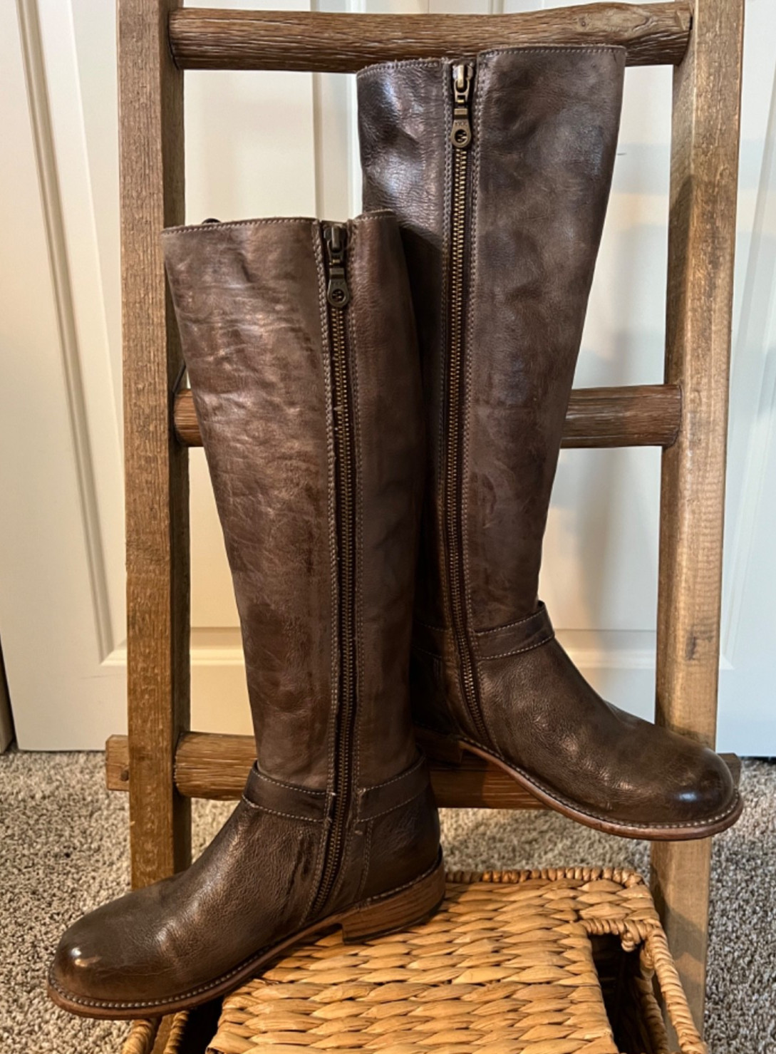Bed Stu Women’s Cobbler Series Lace Up Brown Boots Size 6 – New W/O Box – $300