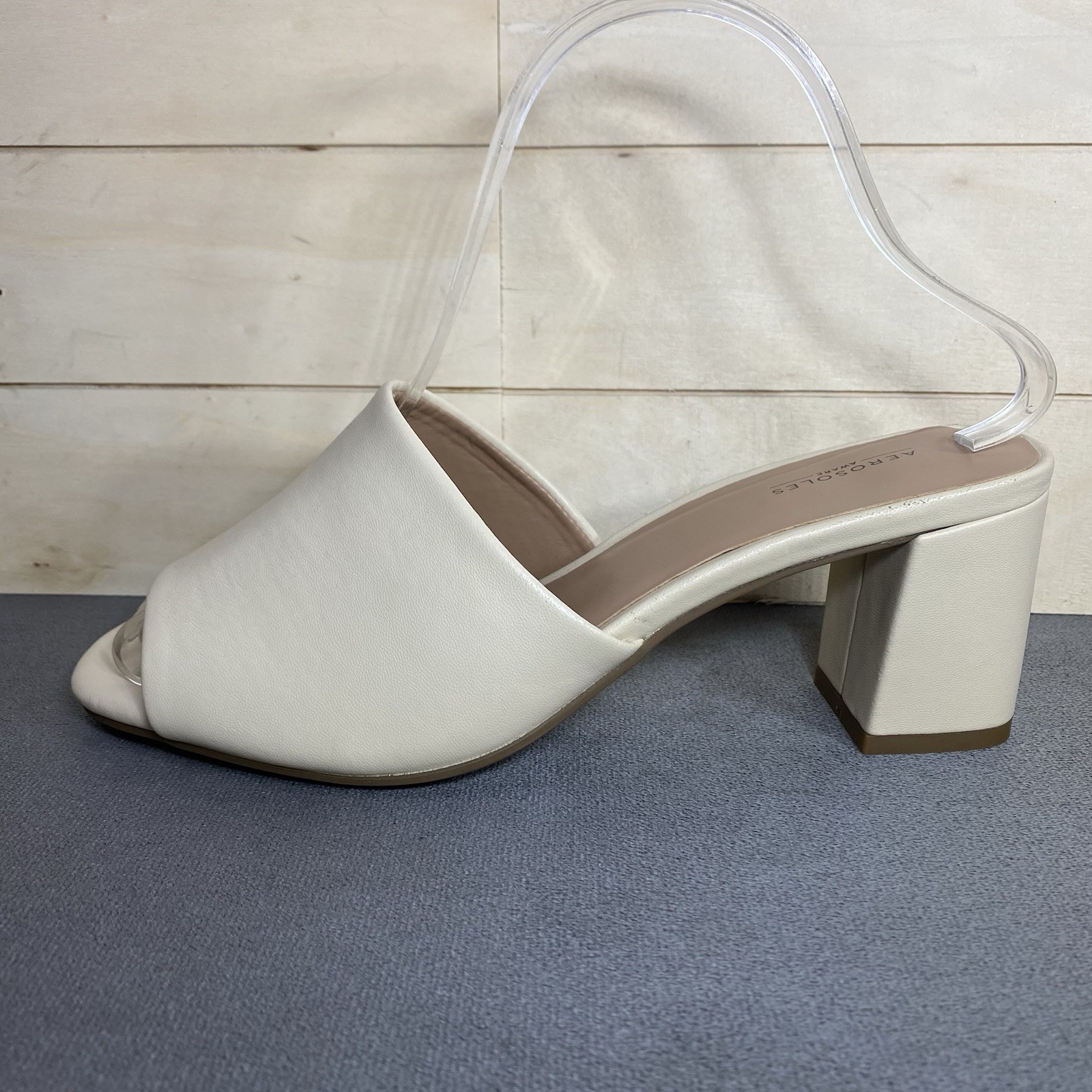 Aerosoles Aware Entree Pumps Heels Cream Women’s Size 8 M Shoes