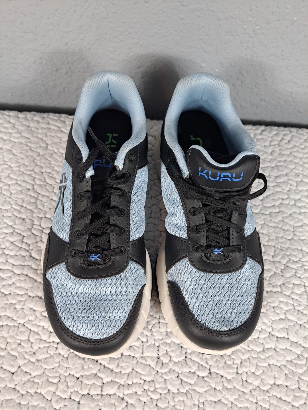 KURU Cloud Quantum 2 Orthopedic Athletic Walking Shoes Womens US 8M Mist Blue