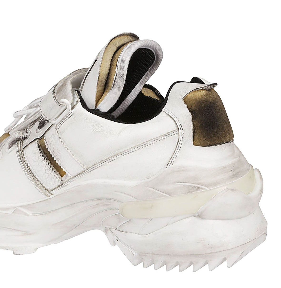 $1,095 MAISON MARGIELA Retro Fit Deconstructed Low-Top (38.5 EU; 8.5 US) NIB