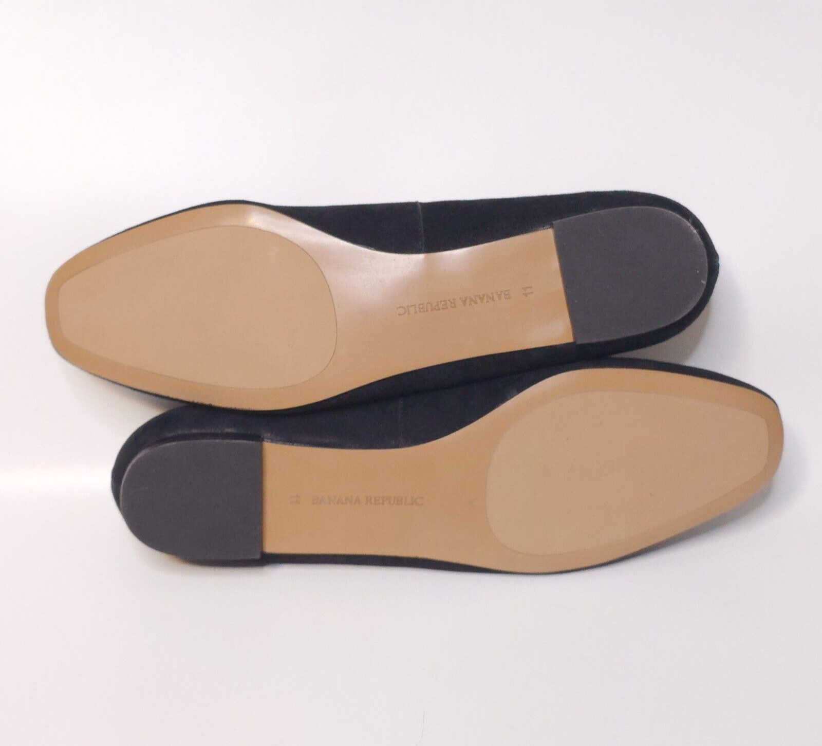 BANANA REPUBLIC Suede Ballet Flats Minimalist Comfort Office Travel Womens Sz 11