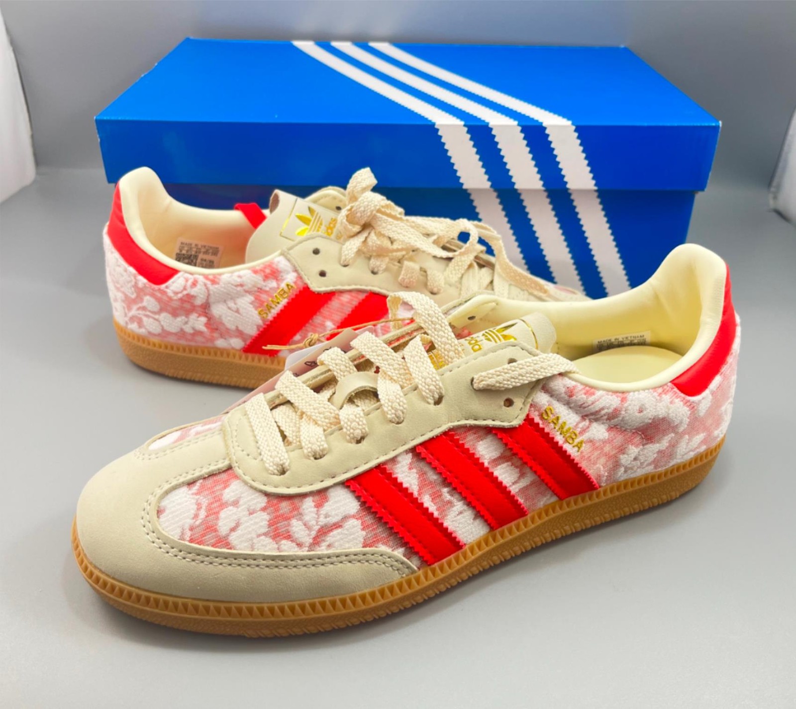 Adidas Samba OG LIBERTY LONDON Better Scarlet JR8841 Women’s Size 6 7 7.5 8 9