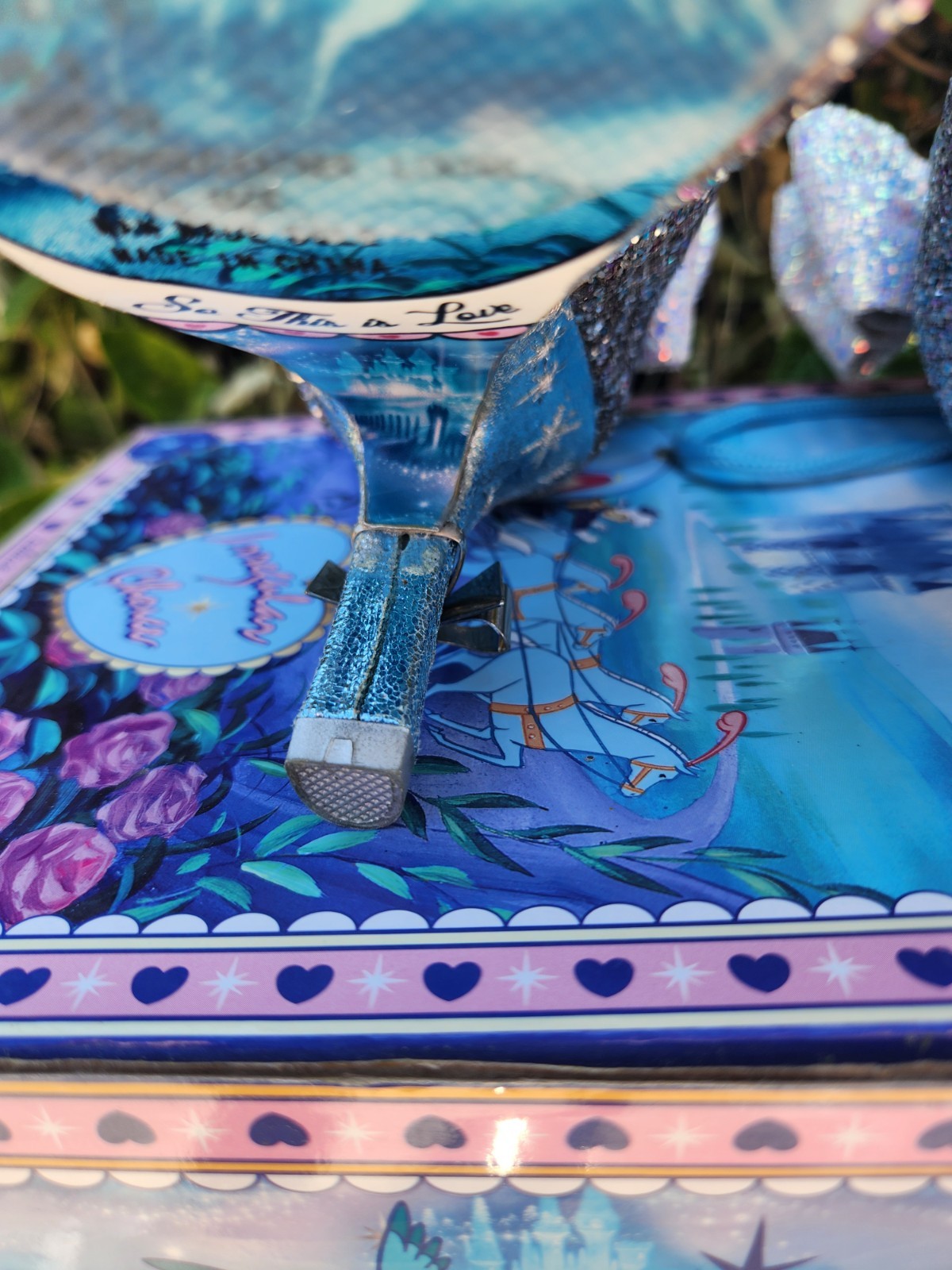 Irregular Choice Disney Princess Cinderella Sparkling Slipper size 9