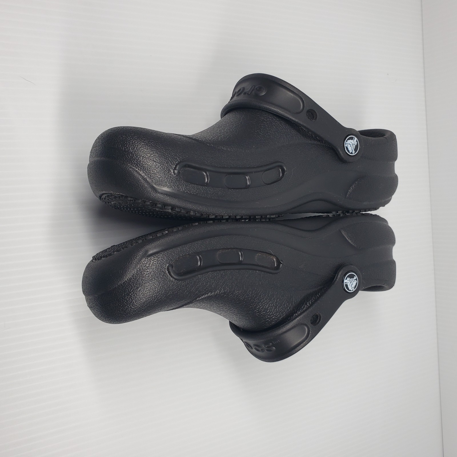 Unisex Classic Clogs Slip On Ultra-Light Water-Friendly Black Shoes W8 M6