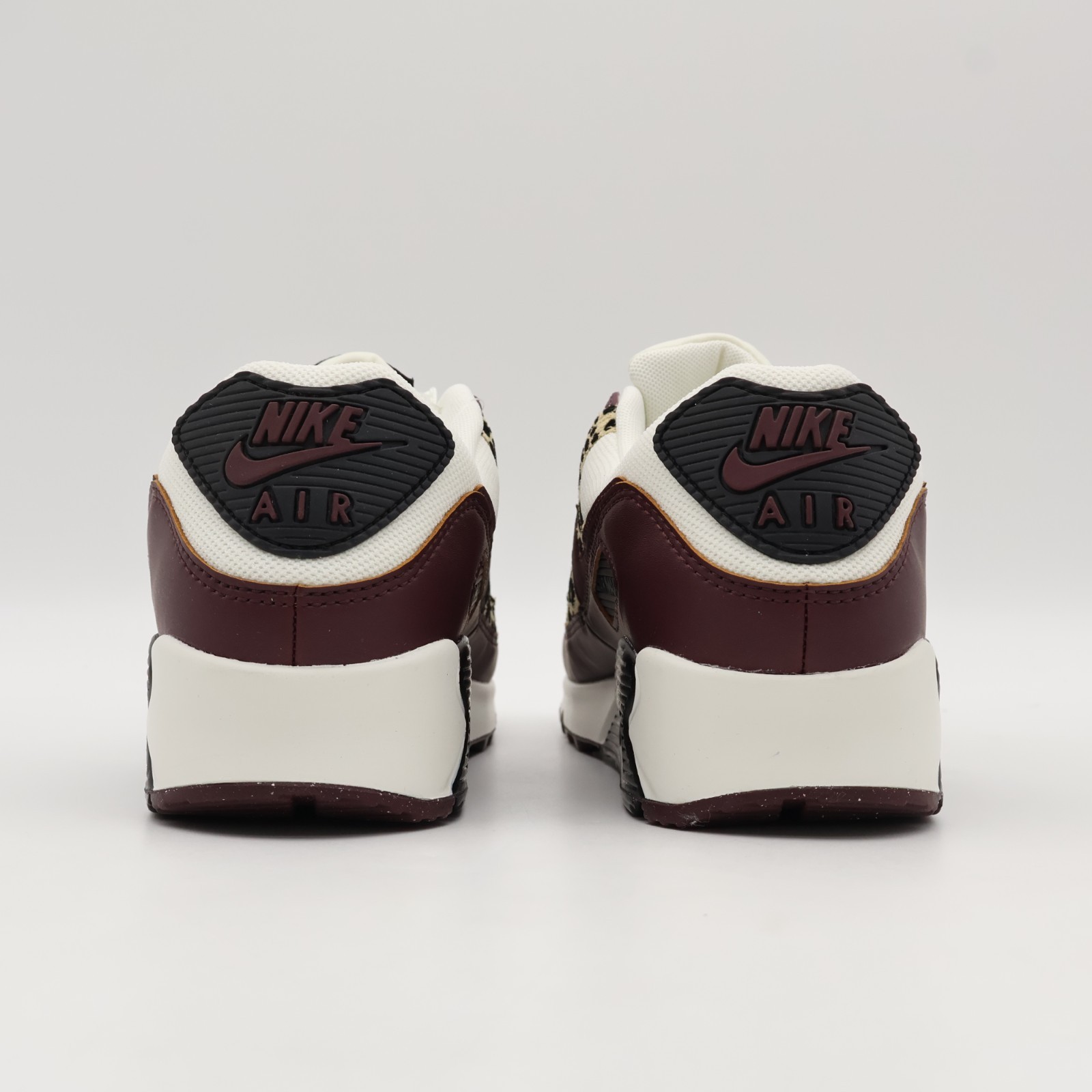 IF1619-102 Nike Women’s Air Max 90 Leopard Burgundy (Women’s)