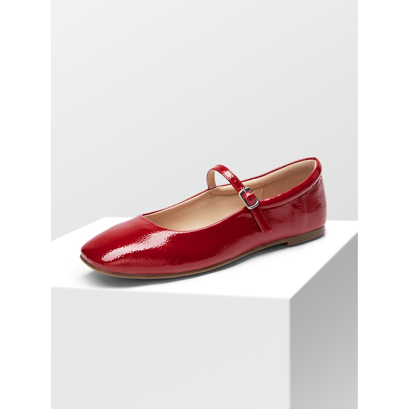 Dream Pairs Women Ballerina Flats Square Toe Flat Shoes Mary Jane Shoes