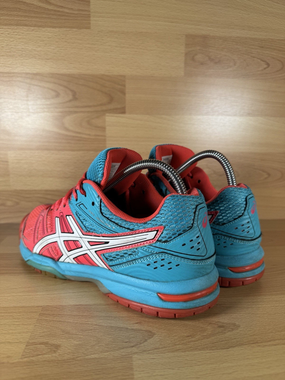 Asics Gel Rocket 7 Diva Pink Volleyball Shoe Womens Sz 9.5 Athletic Shoes B455N
