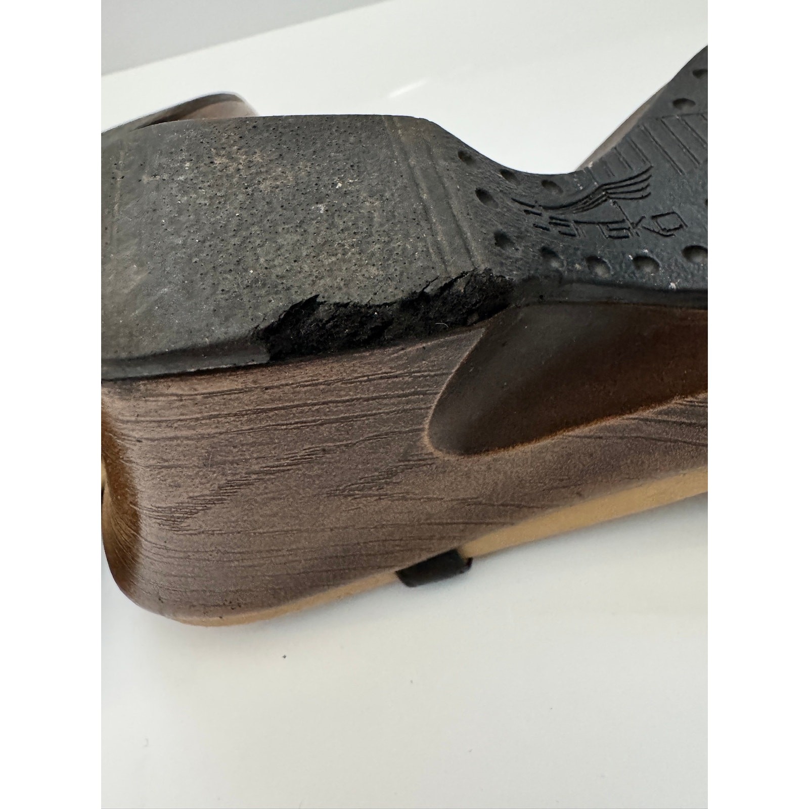 DANSKO Wedge Sandals Women US 6 Black Leather Comfort Slingback