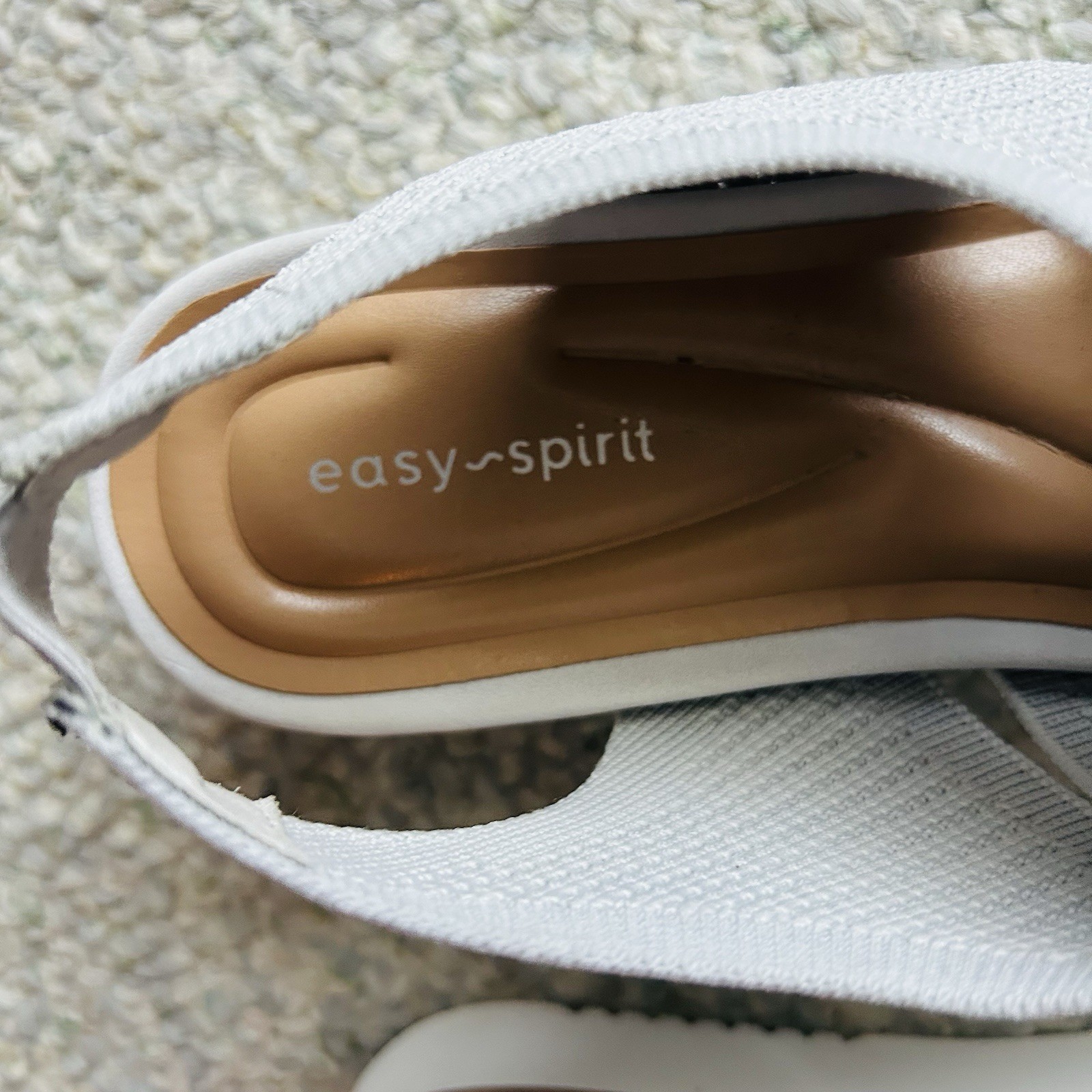 Easy Spirit Women’s Winslow Lightweight Knit Sandals Gray Size 9