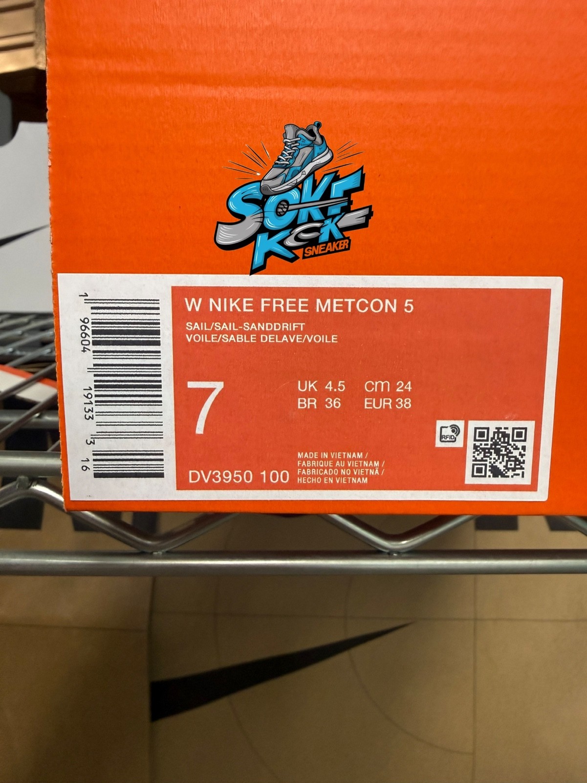 Nike Free Metcon 5 Sail Sanddrift W casual gym walking shoe DV3950-100 size 6-12
