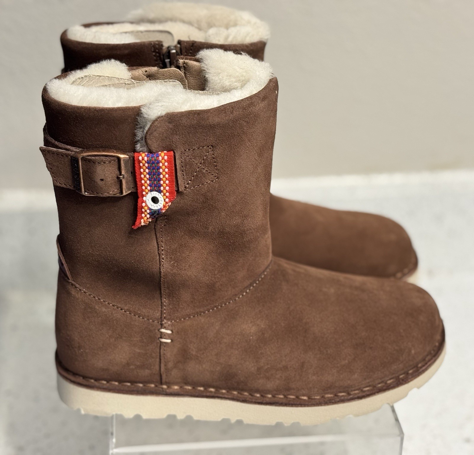 Birkenstock Westford Suede Shearling Espresso Brown Boots Women’s US 5-5.5 EU 36