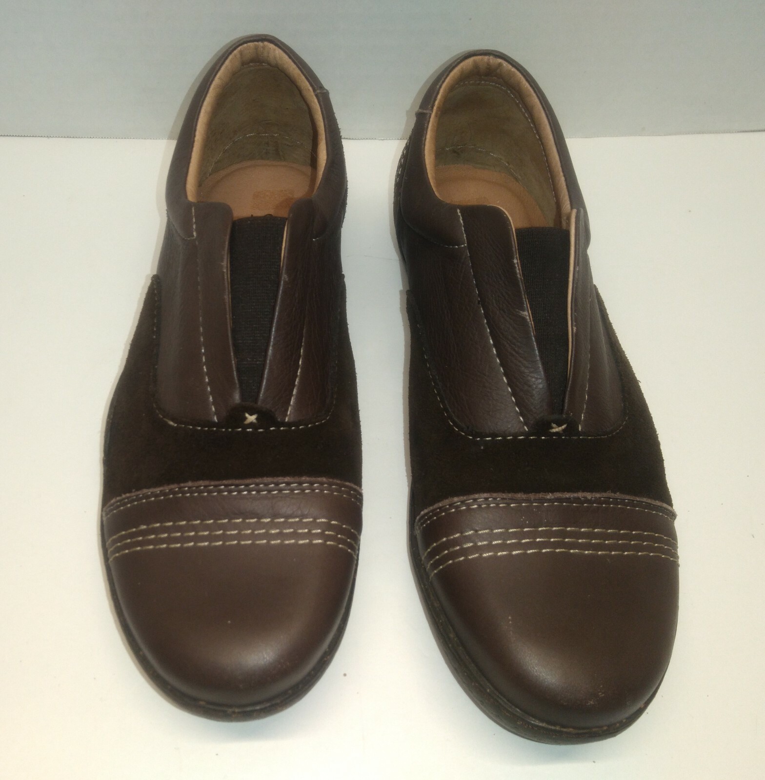 Sanita Brown Leather Comfort Recycled Shoes – Women’s Size 39/US 8 **PORTUGAL**