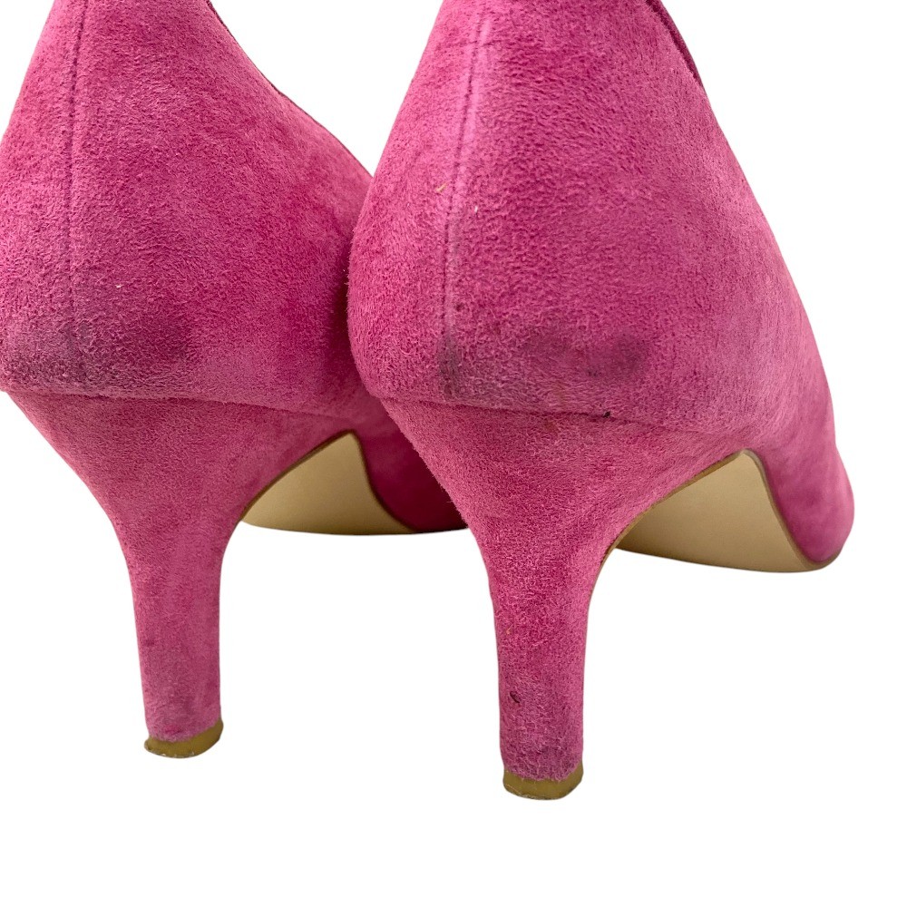 ODETTE E ODILE for Jewel Changes UNITED ARROWS Suede Pumps 9.1″» Pink Women USED