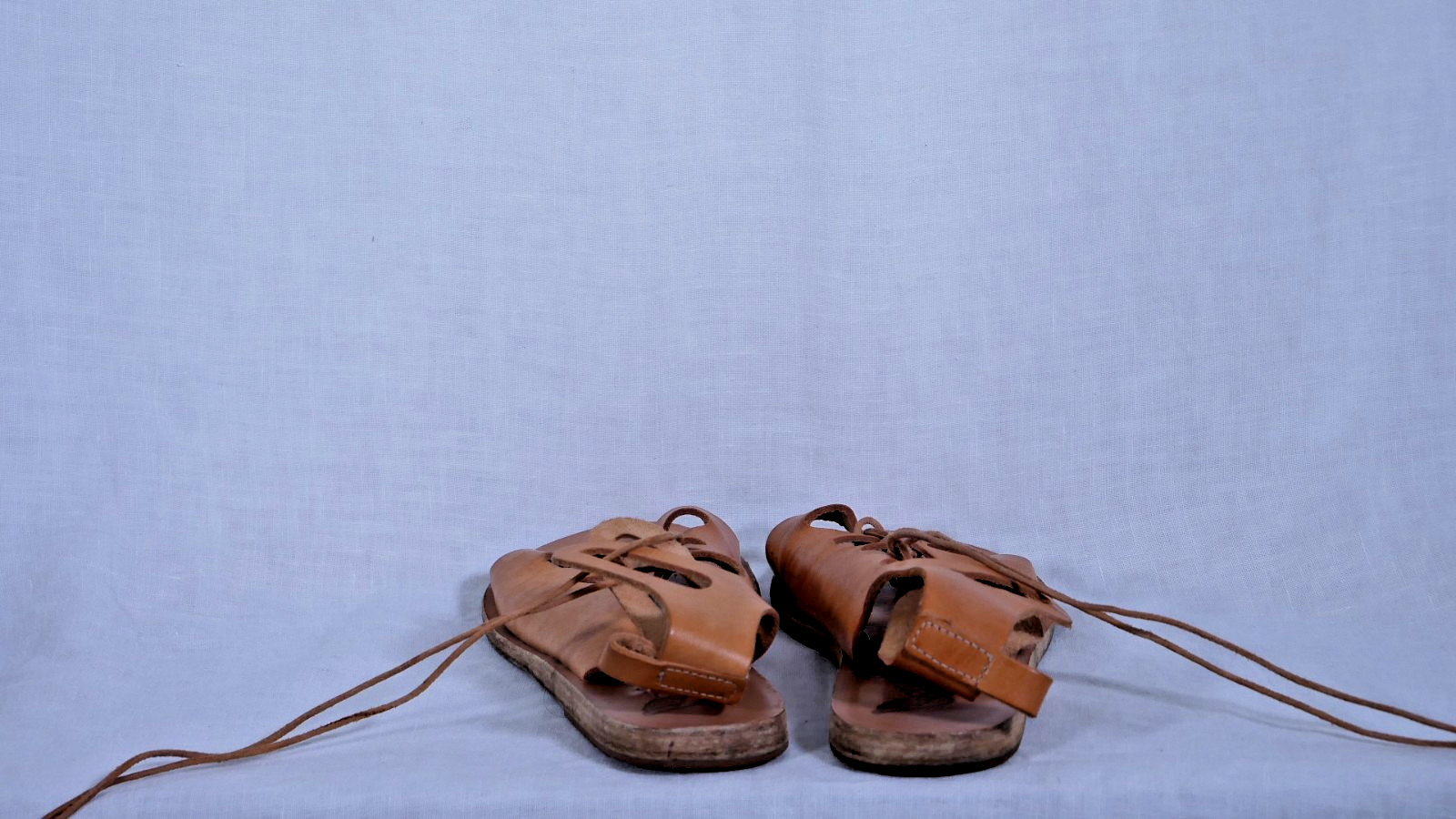 Ancient Greek Gladiator Sandals Size 38