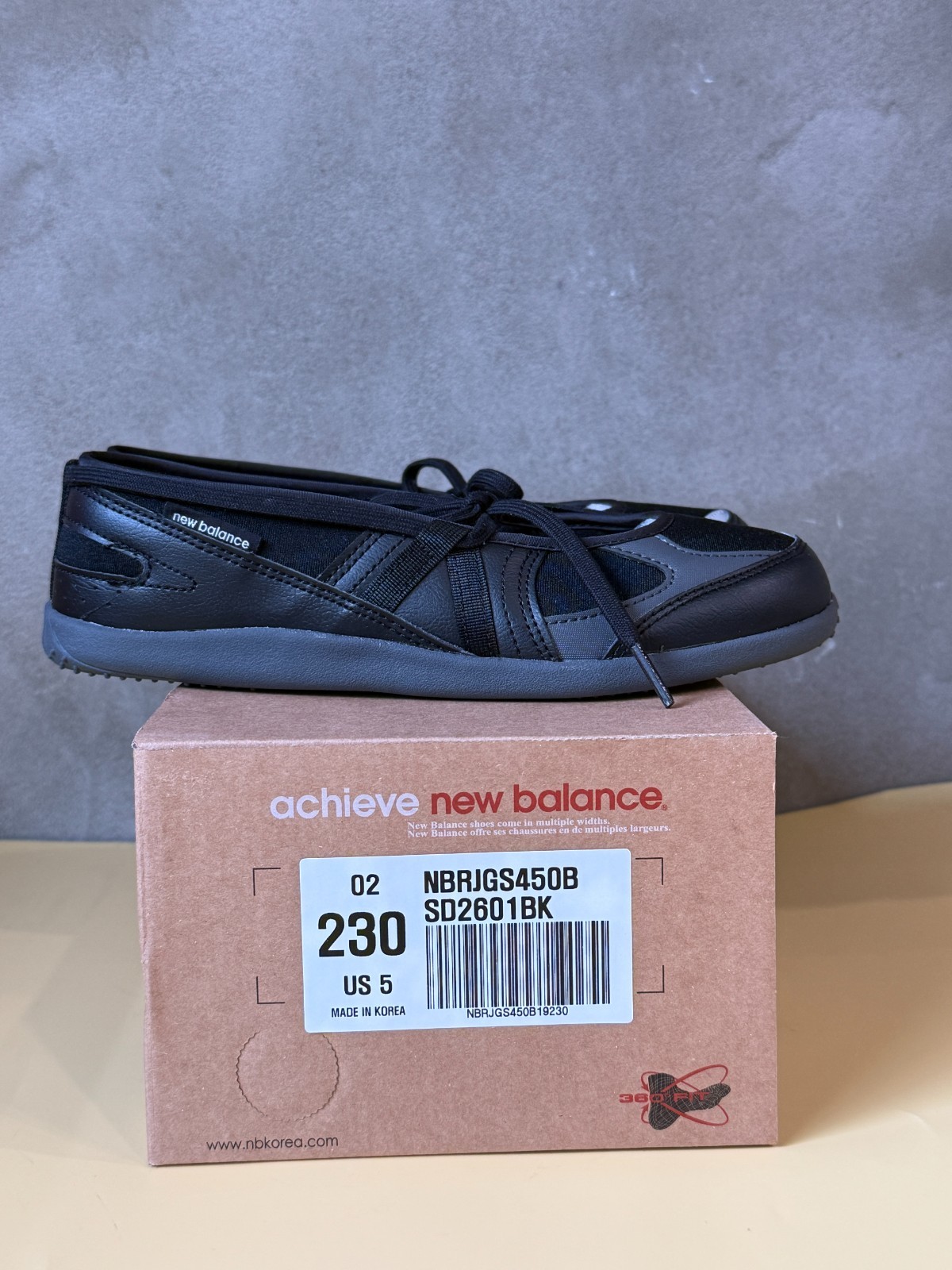 New Balance Flat Breeze Women’s Casual Sneakers Lifestyle Shoes Black SD2601BK