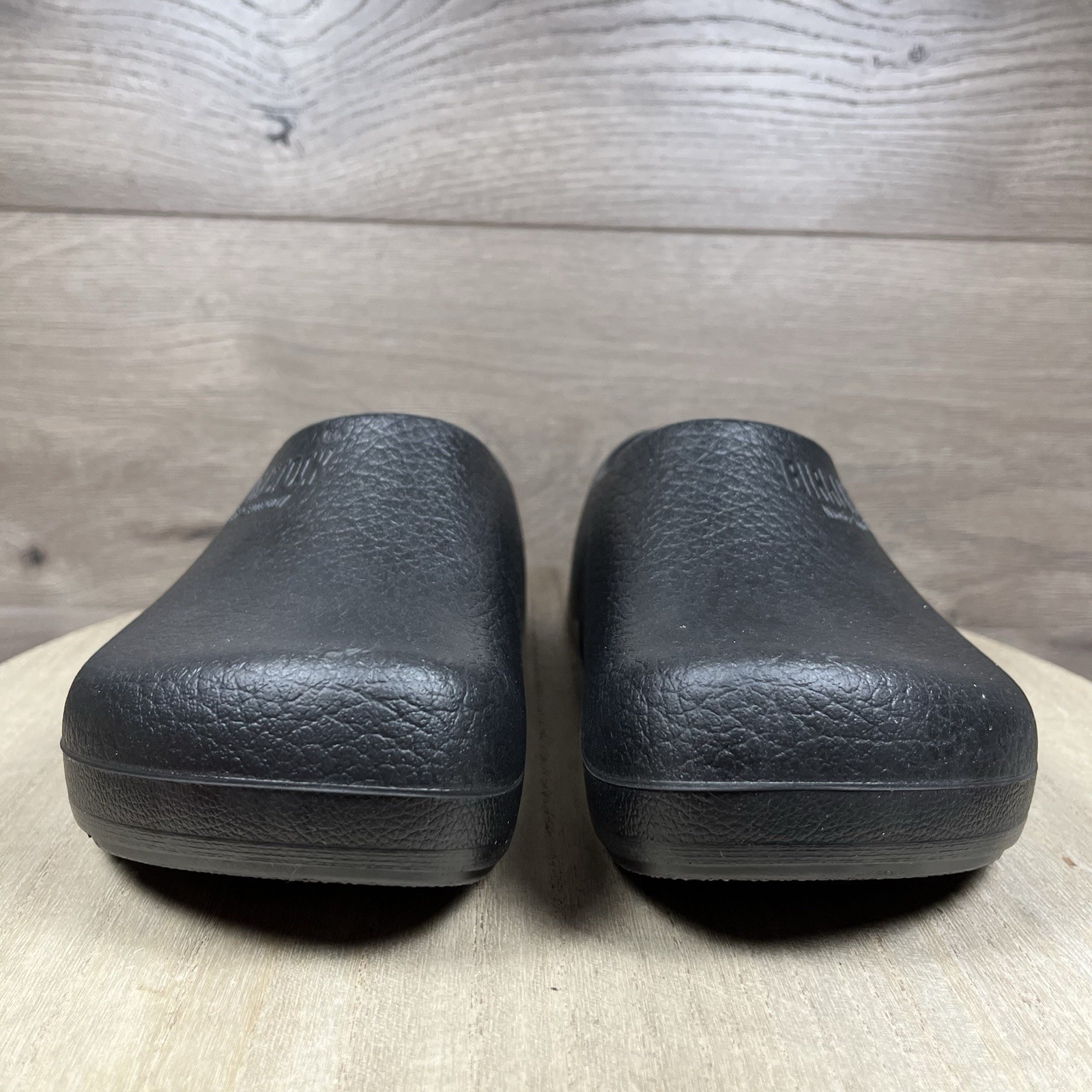 Birkenstock Profi Birki Slip On Work Clog Black Germany Womens Size US 8 EU 39
