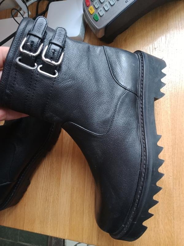 women aquazzura boots black leather 36