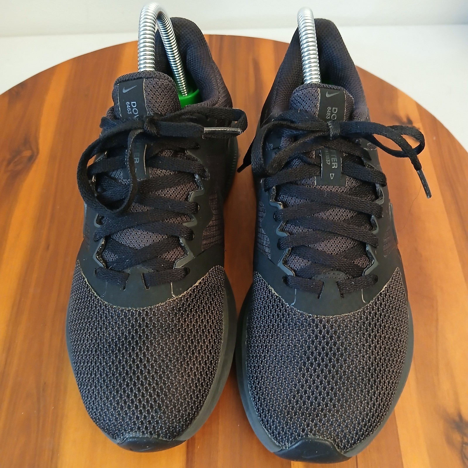 Nike Downshifter 11 Womens 7.5 Black Mesh Running Shoes Sneakers CW3413-003