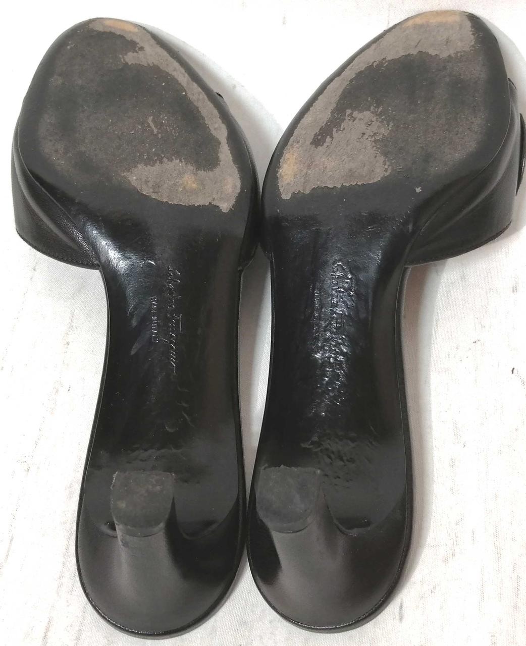 Salvatore Ferragamo 37034 Sandal Mules 24.0 cm