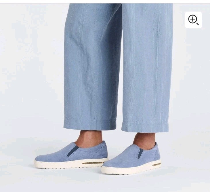 🆕 Birkenstock Oswego Suede Leather shoes Elemental Blue EU 37 US Women 6-6.5