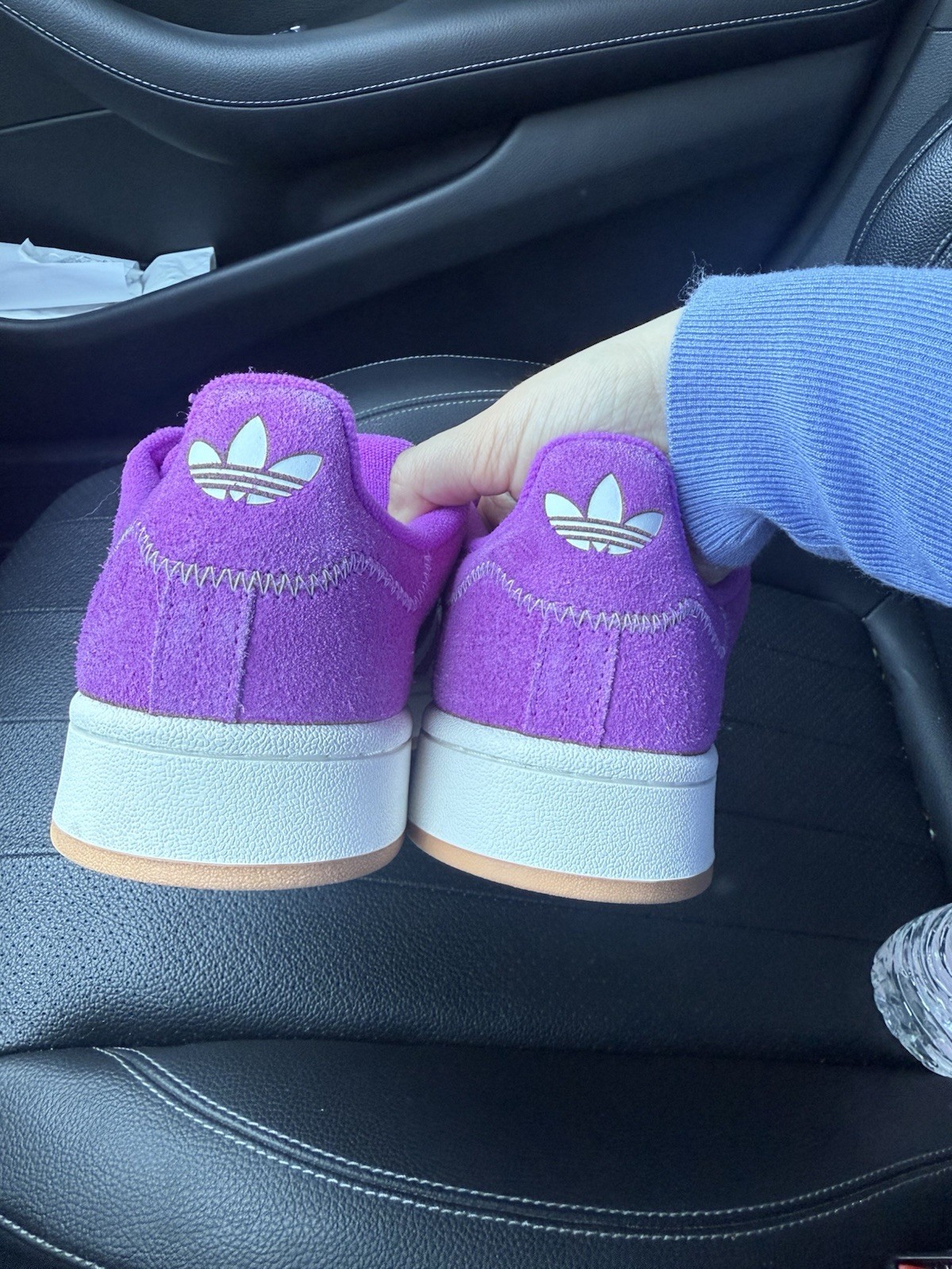 Adidas Campus 00s Purple Suede Sneakers Women’s 9.5 White Stripes NWT