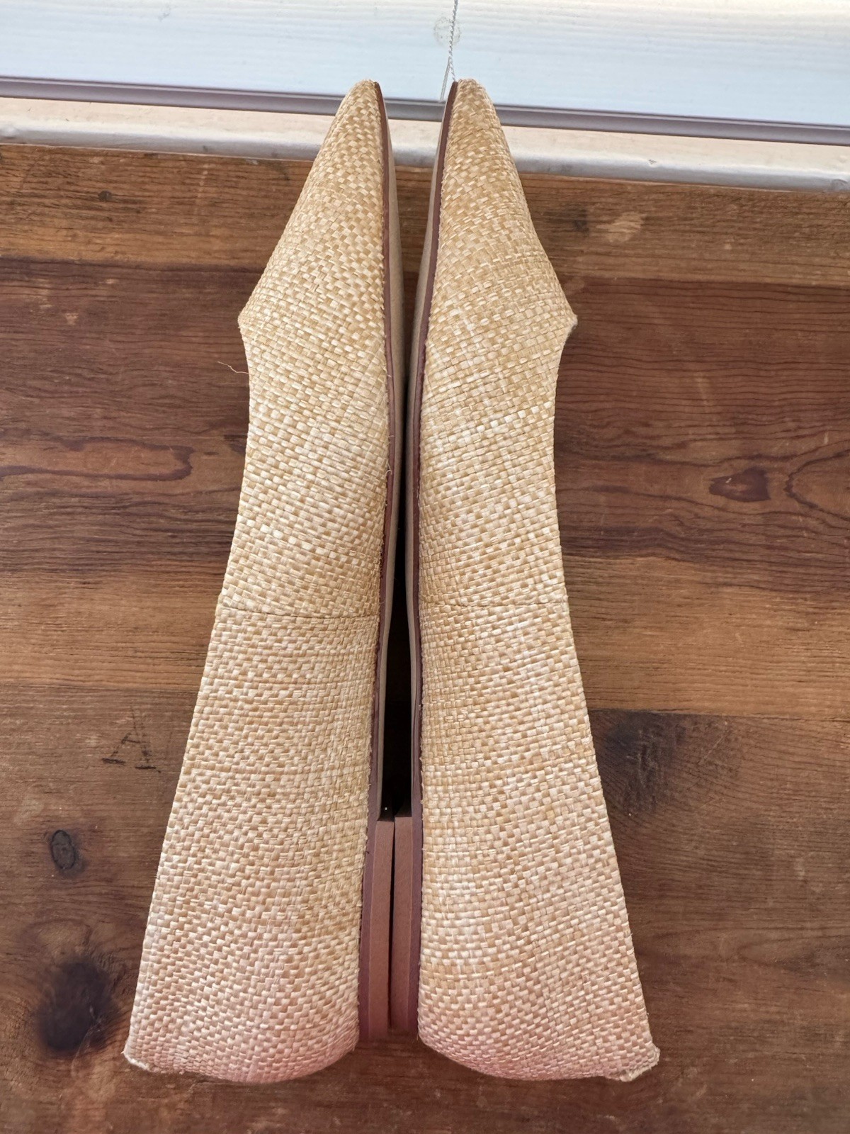 Sam Edelman Wanda Point Flat Sz 9.5 in Beechwood Weave – NWOB