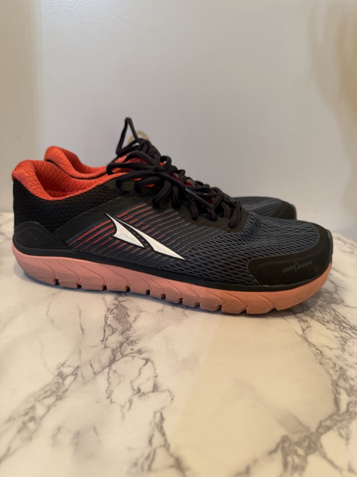 Altra Provision 4 Coral Gray Black Running Shoes ALOA4QTQ009 Women’s Size 7