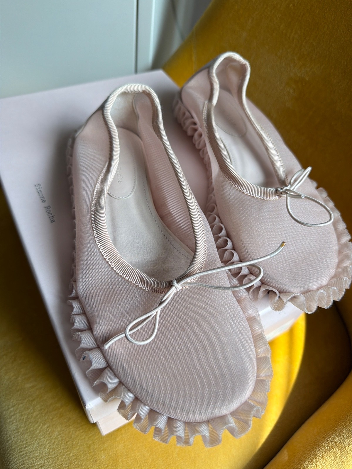 Simone Rocha Women’s Size 9 Ballerina Flats – Pink