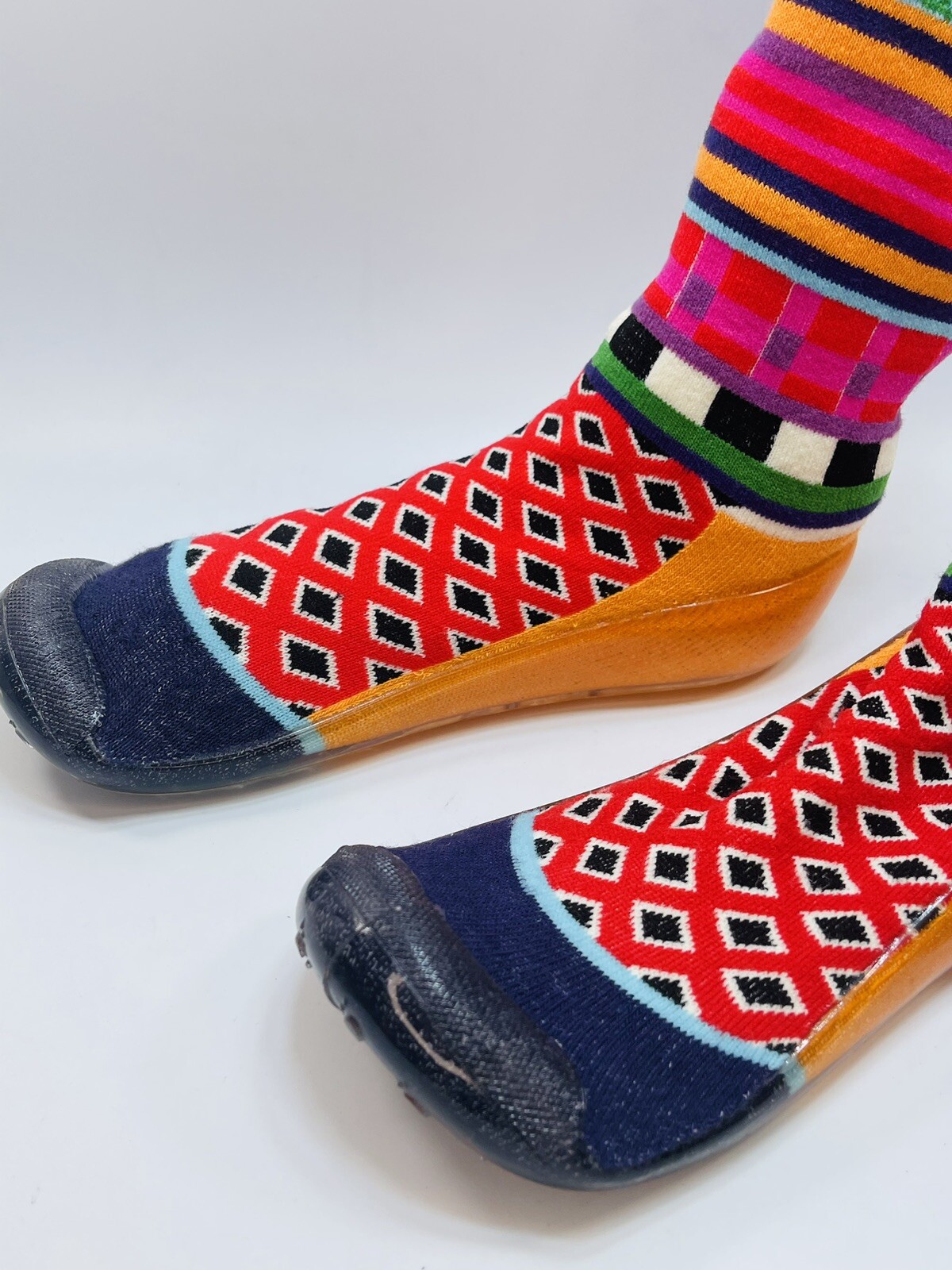 Dub & Drino Seriously Silly Slippers Unisex Colorful Rubber Sole Eu 36-37 US 6
