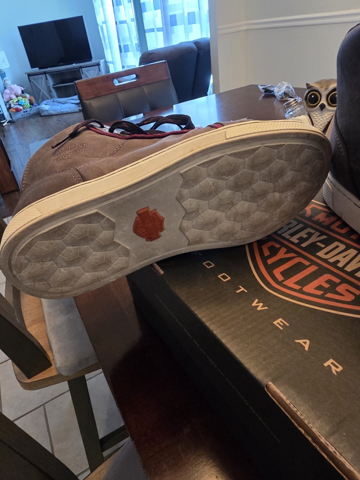 Harley Davidson Women’s Mackey Boot in Grey size 7 waterproof w ankle armor