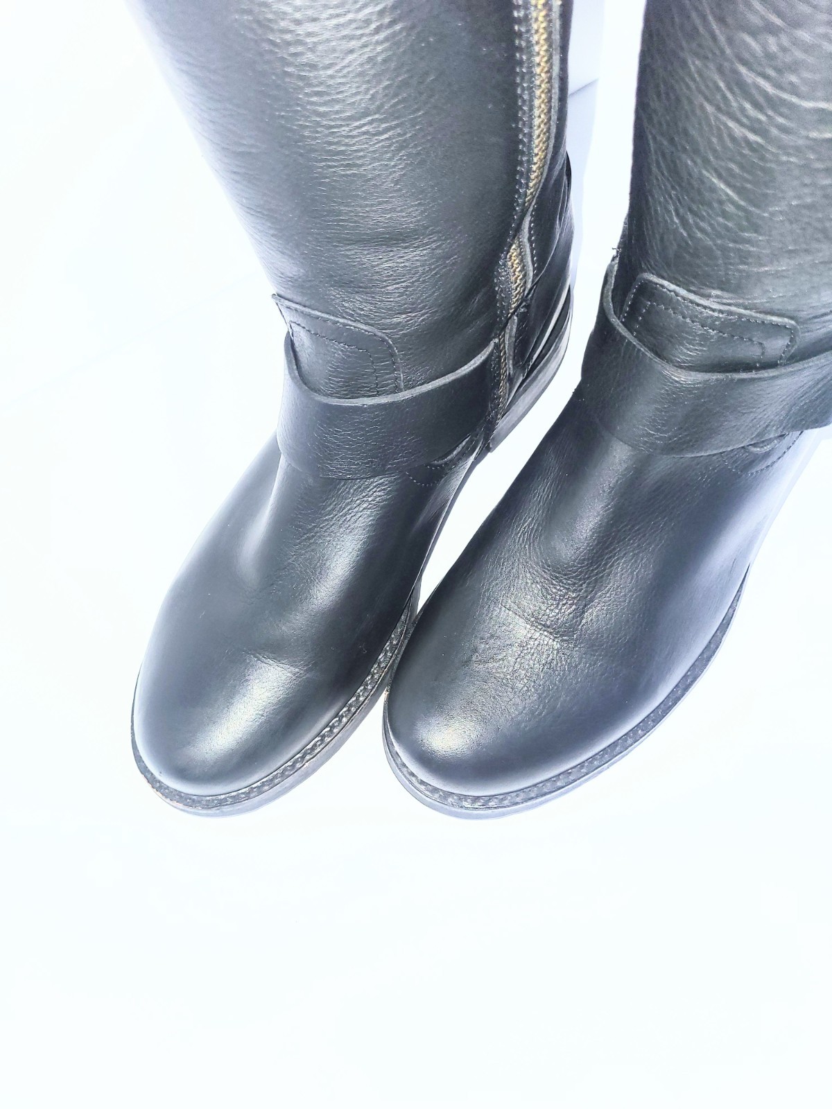 Frye Veronica Rare 2 Way Over The Knee Harness Moto Biker Riding Boots 7.5 B