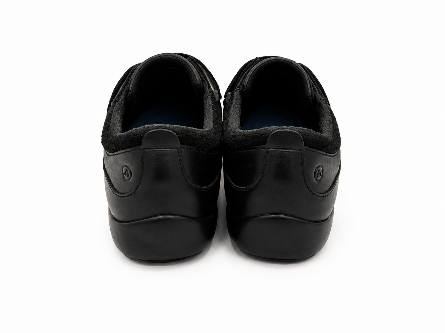 No. 63 Women Casual Comfort Stretch by Anodyne-Black Stretch Size 6 W Shoes