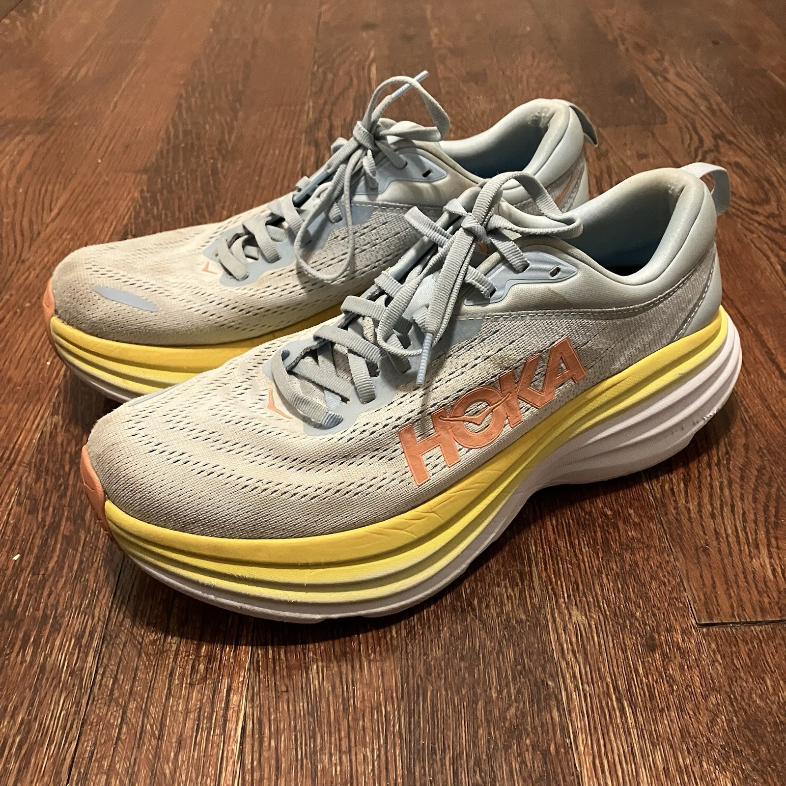 Hoka W Bondi Size 10.5 Summer Song Blue Women Running Shoes, 1127952 SSCA