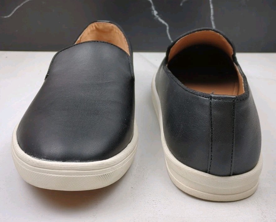 Style & Co. Women’s Pennyy Casual and Fashion Sneakers Black, 9.5, Medium (B,M)