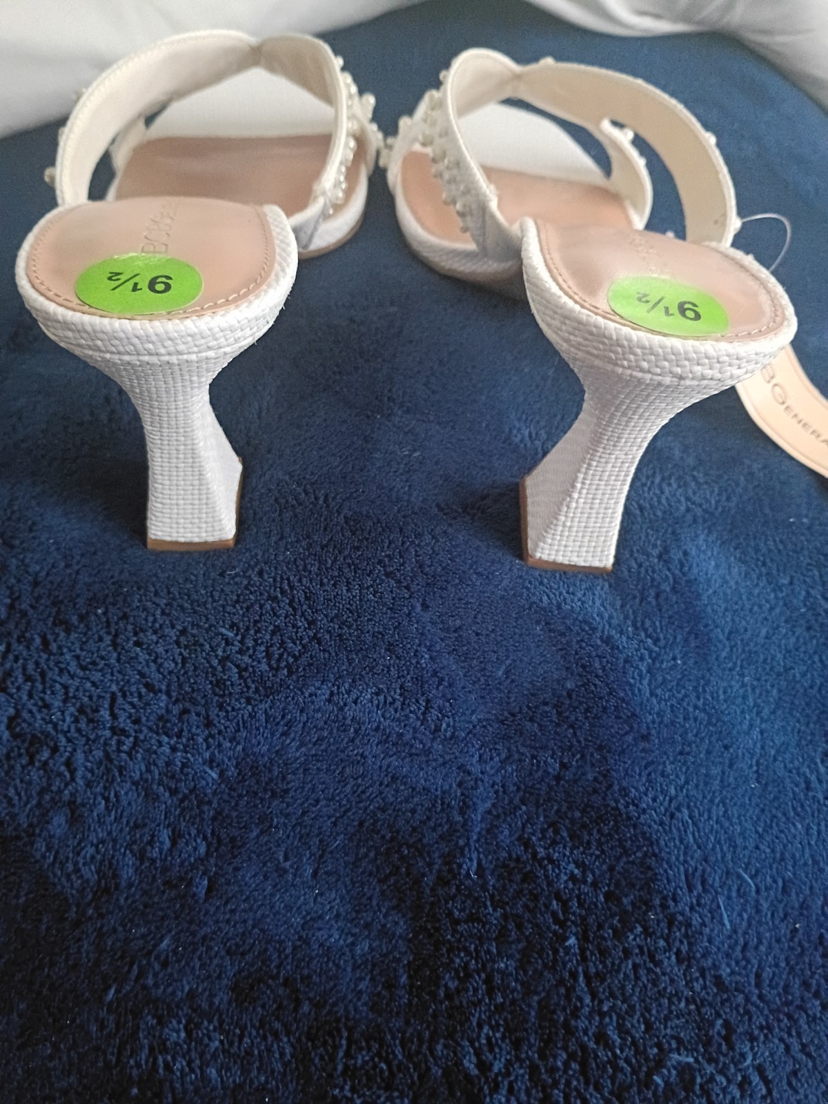 Women’s Classy IvoryPearlRalita High Heel Sandals By BCBGenertions/Sz.91/2