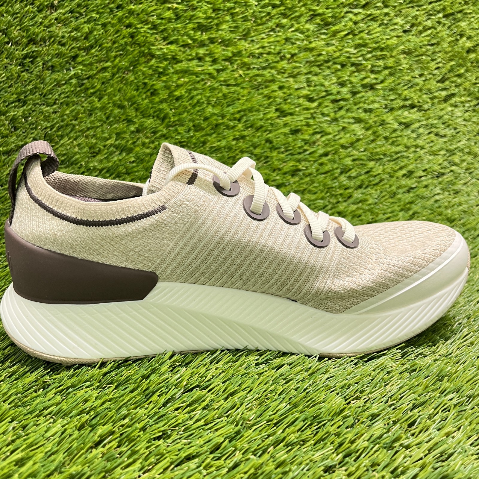 Allbirds Tree Glider Womens Size 9 Beige Brown Athletic Running Shoes Sneakers