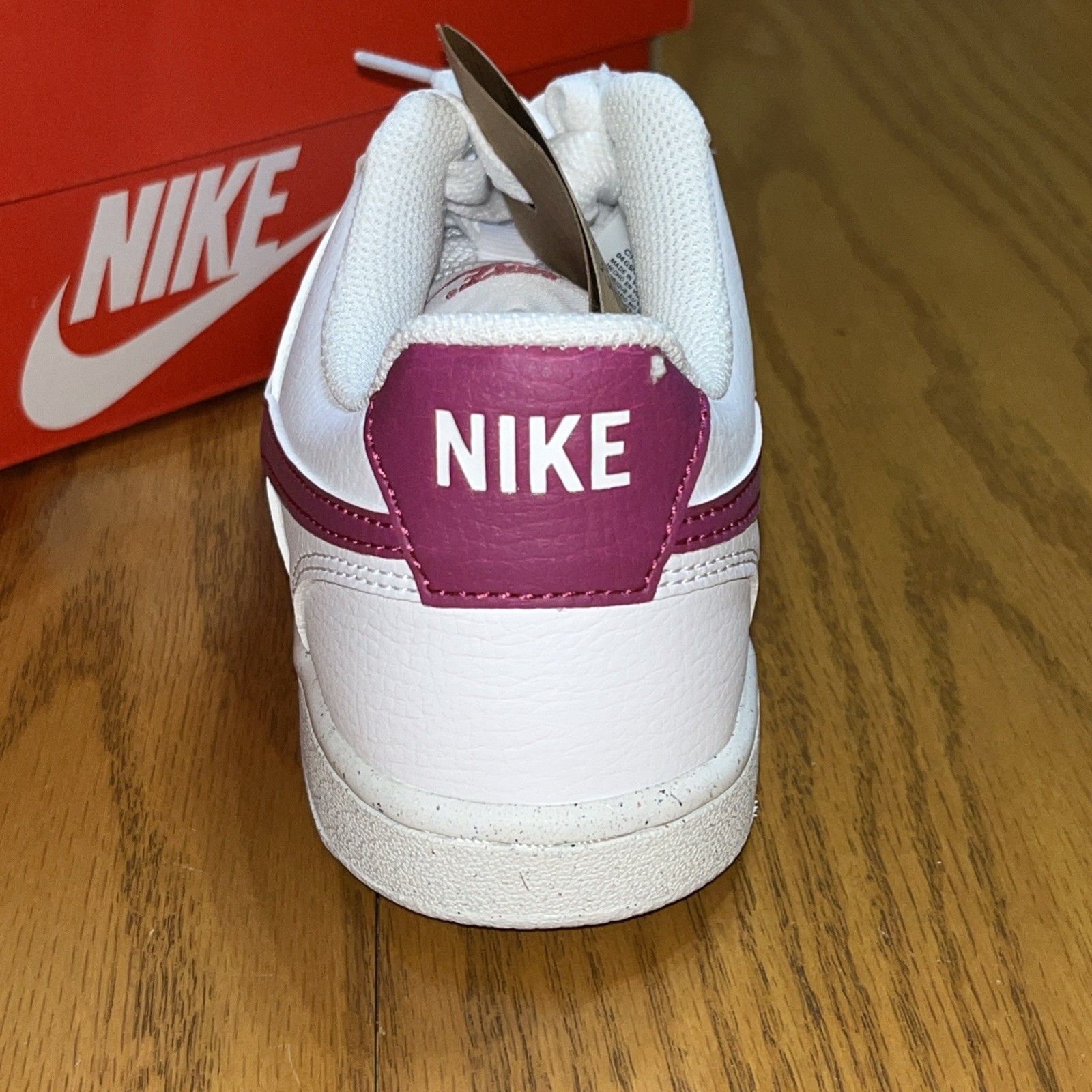 Nike Court Vision Low NN Women SZ6 Casual Shoes DH3158-500 Cactus Flower PinkNew