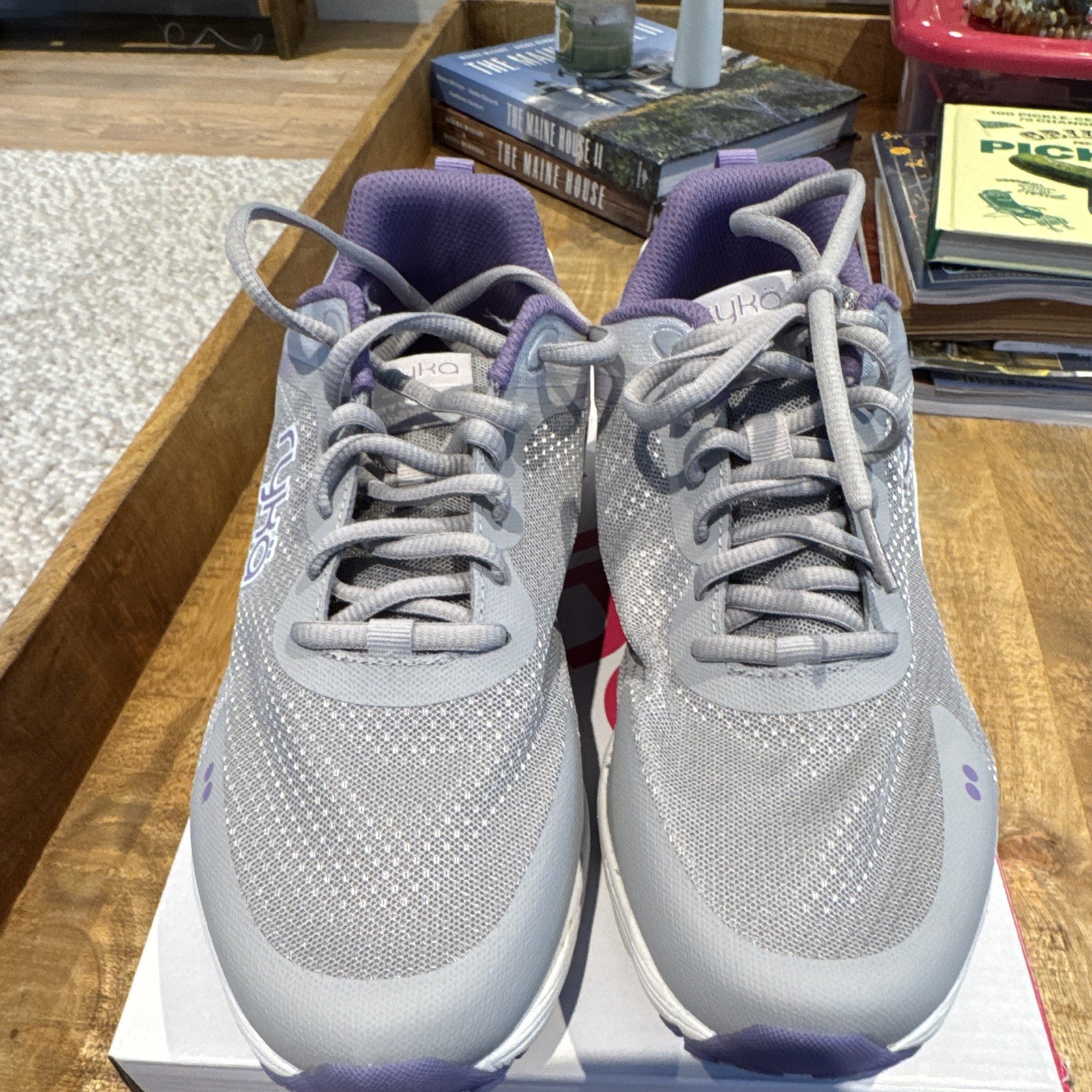 Ryka Skywalk Rush Women’s 10 WIDE Low Top Lace-Up Mesh Walking Sneaker