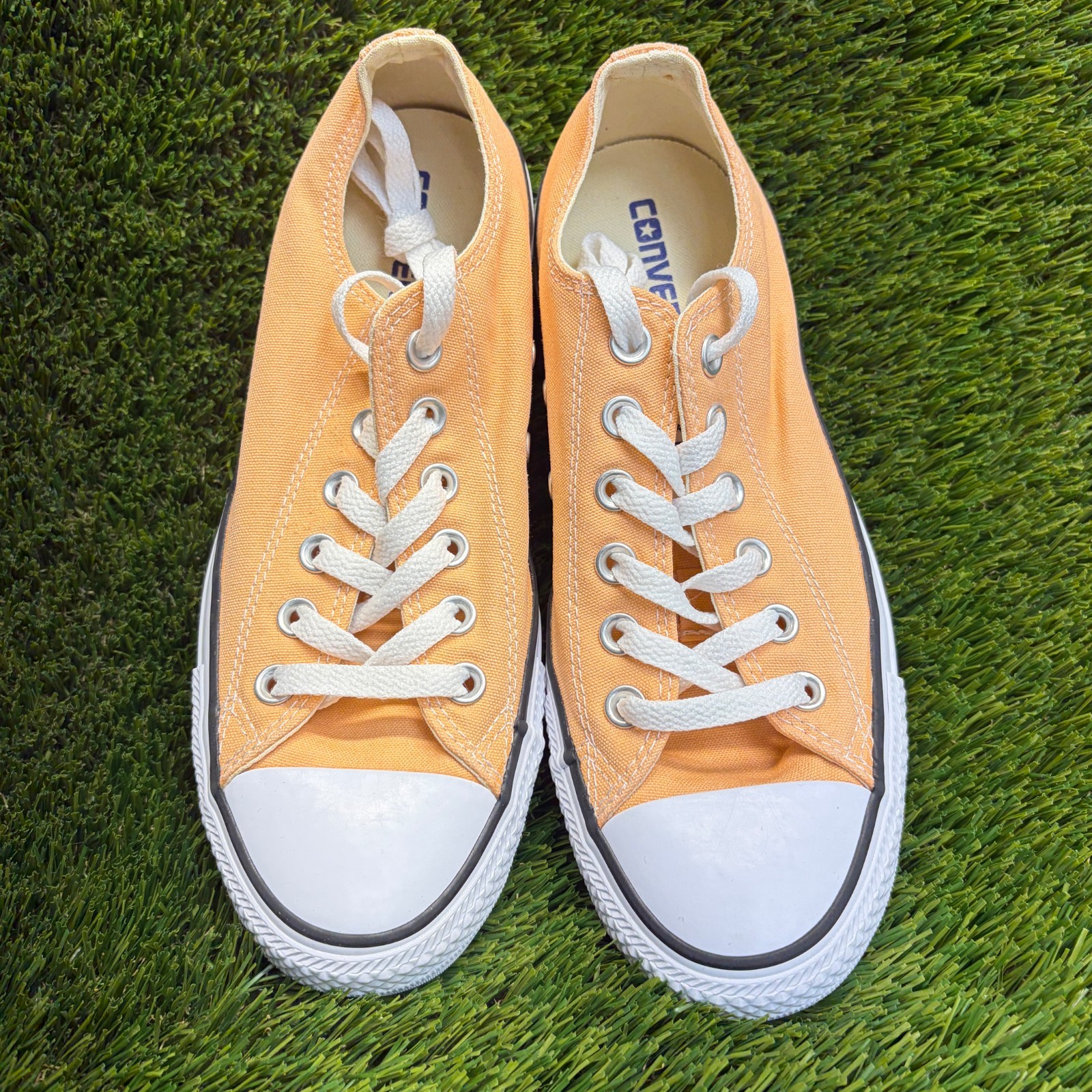 Converse Chuck Taylor All Star Ox Womens Size 8 Salmon Athletic Shoes Sneakers