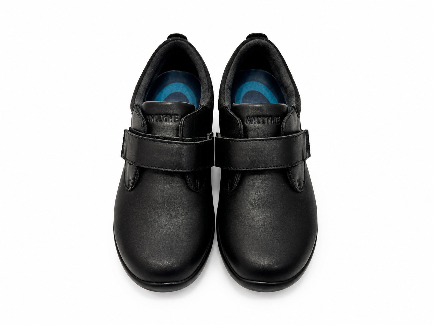 No. 63 Women Casual Comfort Stretch by Anodyne-Black Stretch Size 6 W Shoes
